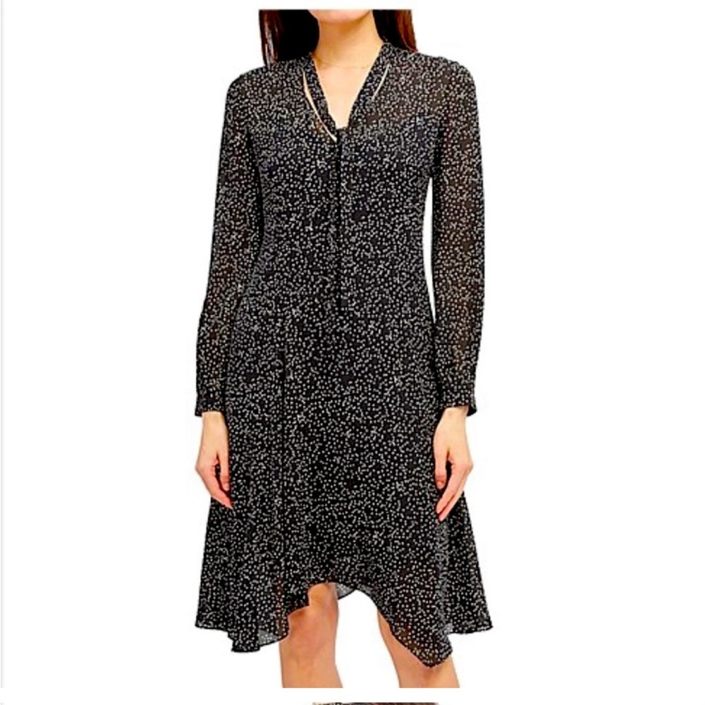 NWT Theory Tie Neck Dress